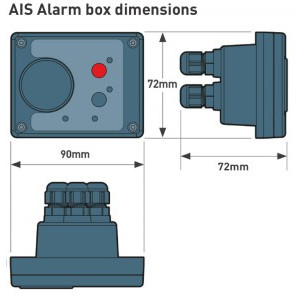 Ocean Signal AIS Alarm Box