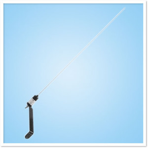 MD20 Stainless Steel VHF Whip Antenna with PL259, 6m Cable and Bracket