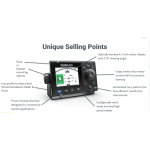 SIMRAD A2004 Autopilot with Precision-9 Compass