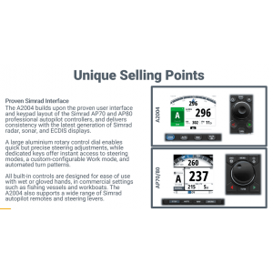 SIMRAD A2004 Autopilot Pack (excludes heading sensor)