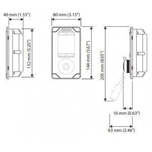 SIMRAD NF80 Steering Lever