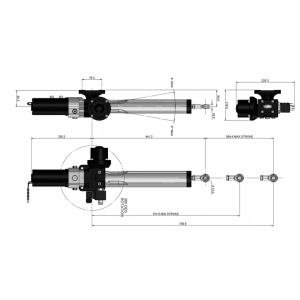 B&G T2 Hydraulic Ram 12V