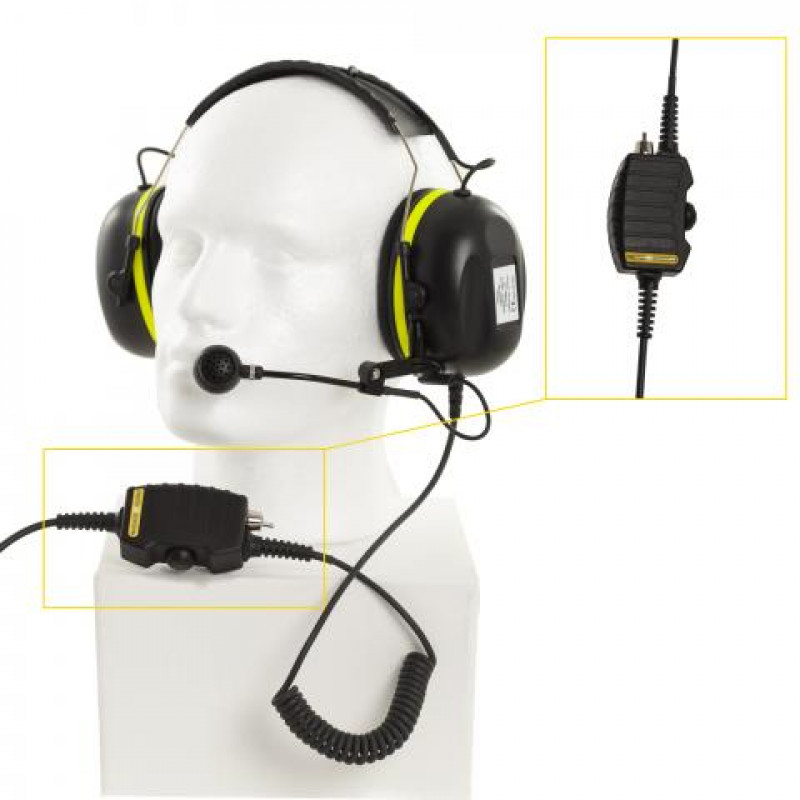 P-9029 Headset with Boom Mic, Headband, and 10m cable P-9029 Headset with Boom Mic, Headband, and 10m cable