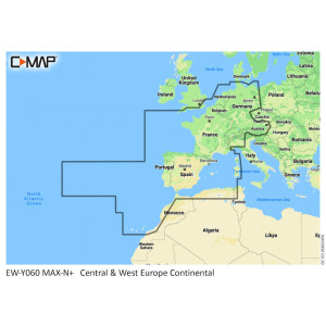 C-MAP DISCOVER Central and Western Europe