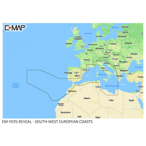 C-MAP Reveal South West European Coasts