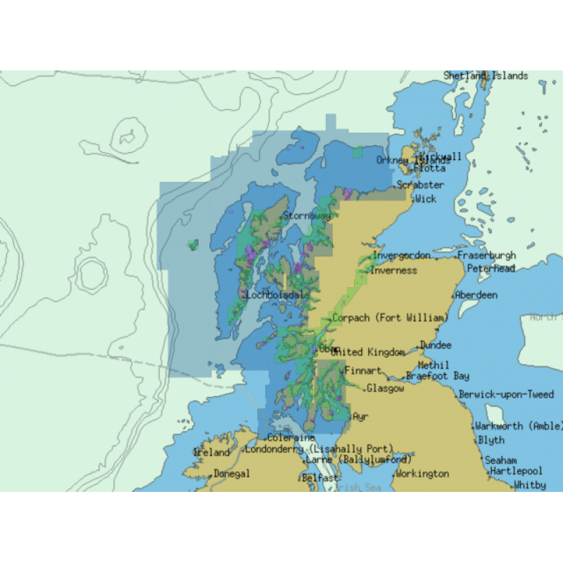 ChartWorld for Olex: West Coast of Scotland and Hebride Islands