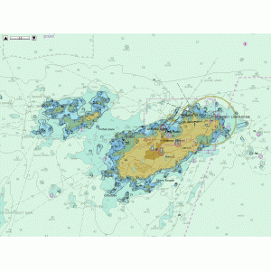 ChartWorld Charts for Sodena: North Channel and Approaches