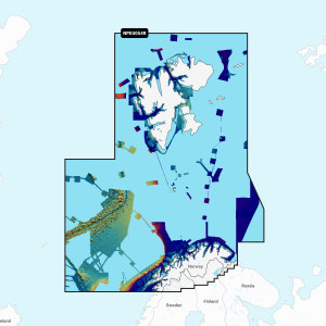 Navionics Platinum+™ Norway, Vestfjorden to Svalbard Navionics Platinum+™ Norway, Vestfjorden to Svalbard