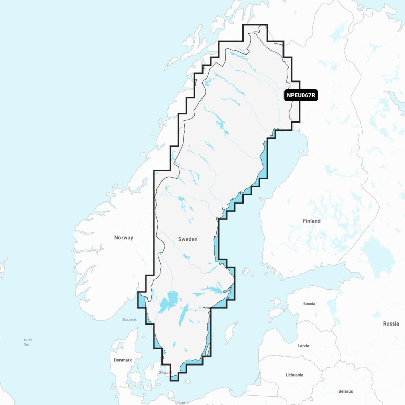 Navionics Platinum+™ Sweden, Lakes & Rivers Navionics Platinum+™ Sweden, Lakes & Rivers