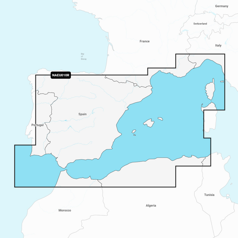 Navionics®+ Spain, Mediterranean Coast Navionics®+ Spain, Mediterranean Coast