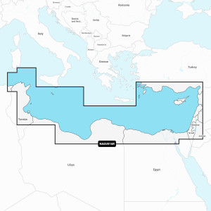 Navionics®+ Mediterranean Sea, Southeast  Navionics®+ Mediterranean Sea, Southeast