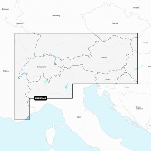 Navionics®+ Alpine, Lakes & Rivers 