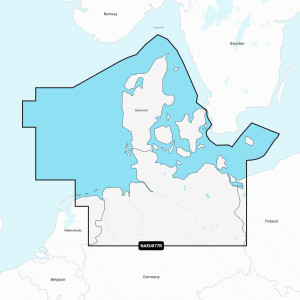 Navionics®+ Denmark & North Germany