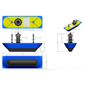 StructureScan 3D Stainless Steel (Dual) Transducers