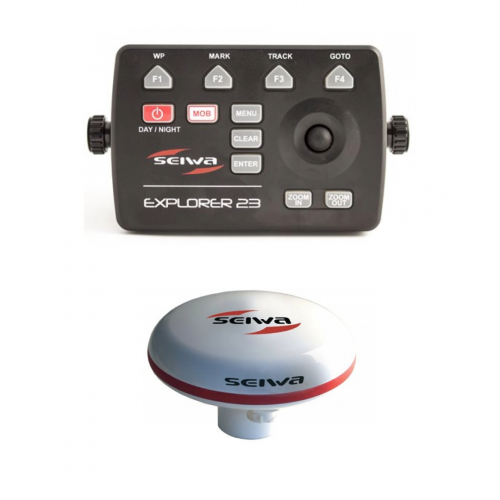 Seiwa Explorer 23 GPS Chartplotter with GPS Antenna