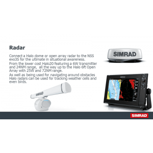 SIMRAD NSS9 EVO3S with HALO20+ Radar