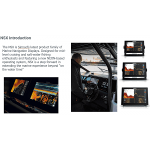 SIMRAD NSX 3012 with Active Imaging Transducer