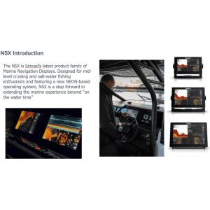 SIMRAD NSX 3009 with Active Imaging Transducer