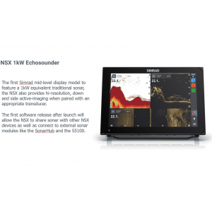 SIMRAD NSX 3007 with Active Imaging Transducer