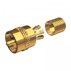PL259 Connector for RG-8X / RG58 / AU coax cable