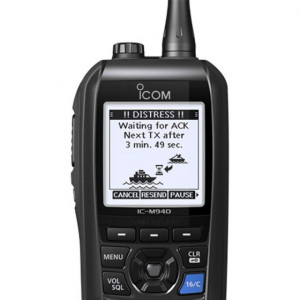 ICOM IC-M94D Euro Buoyant Handheld Marine DSC VHF with AIS