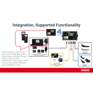 SIMRAD RS40 DSC VHF with Class B AIS Receiver