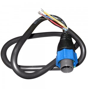 7-pin Blue to bare wires adapter cable