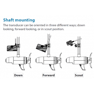 Lowrance ActiveTarget Trolling Motor Shaft Mount Kit