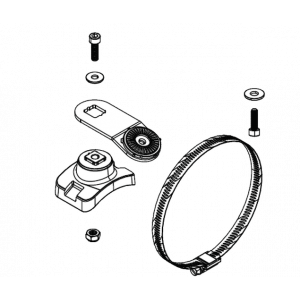 Lowrance ActiveTarget Trolling Motor Scout Mount Kit