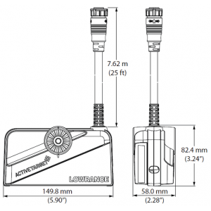 Lowrance ActiveTarget™2 Transducer Only