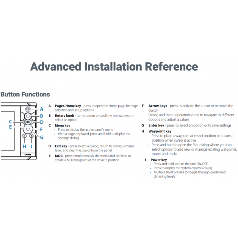 SIMRAD Cruise-7 with P79 In-Hull Transducer and Navionics+ Chart