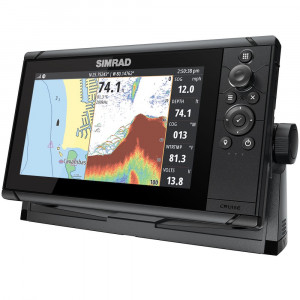 SIMRAD Cruise-9 with P79 In-Hull Transducer and Navionics+ Chart