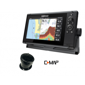 SIMRAD Cruise-9 with P79 In-Hull Transducer and C-MAP Chart
