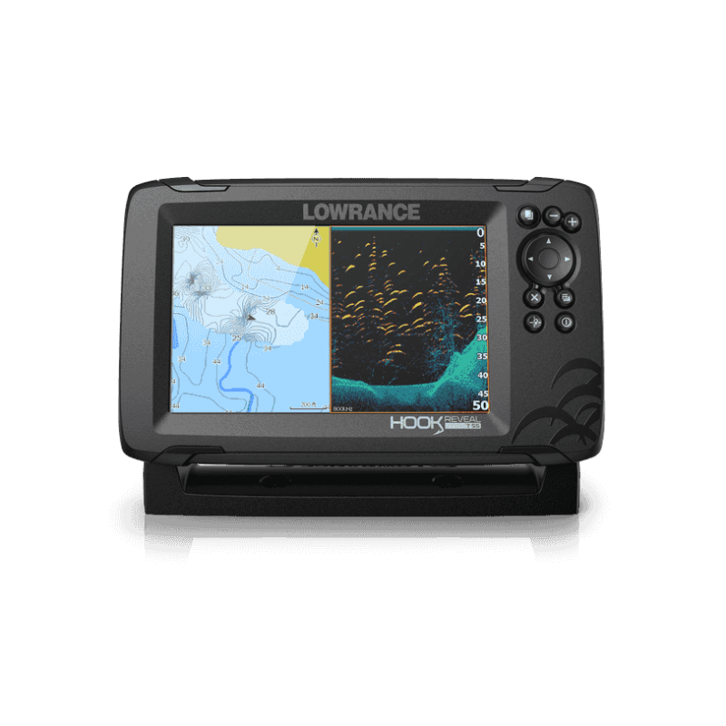 Lowrance HOOK Reveal 7 with 50/200 HDI CHIRP Transducer