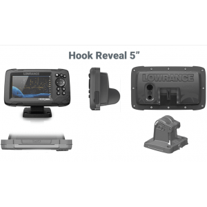 Lowrance HOOK Reveal 5 with 50/200 HDI CHIRP Transducer