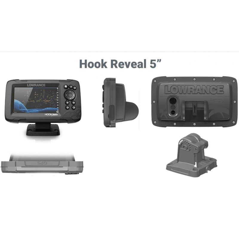HOOK Reveal 5 with 50/200 HDI CHIRP Transducer