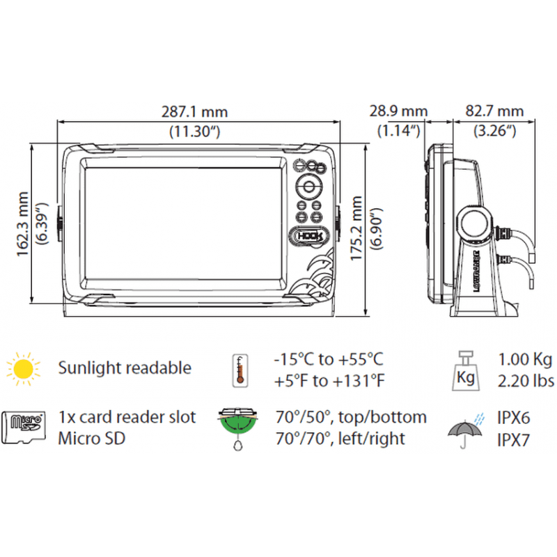 Lowrance Hook Reveal 7 Tripleshot User Manual