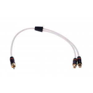 Fusion RCA Splitter Cable Male to Dual Female