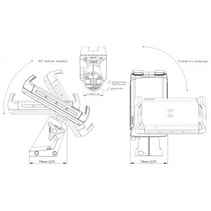 ROKK Wireless Edge 5W Waterproof Wireless Charger 12/24v