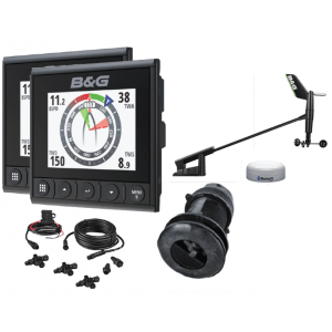 B&G Dual Display Triton² Speed / Depth / Wireless Wind Pack