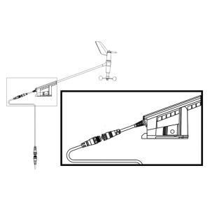 B&G WS310 Wired Wind Sensor with 20m cable