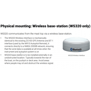 B&G WS320 Wireless Wind Sensor
