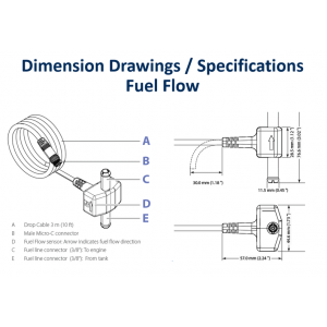 Navico Fuel Flow Sensor