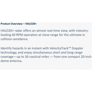 B&G ZEUS3S 12 Chartplotter with HALO20+ Radar