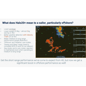 B&G HALO20+ Pulse Compression Radar