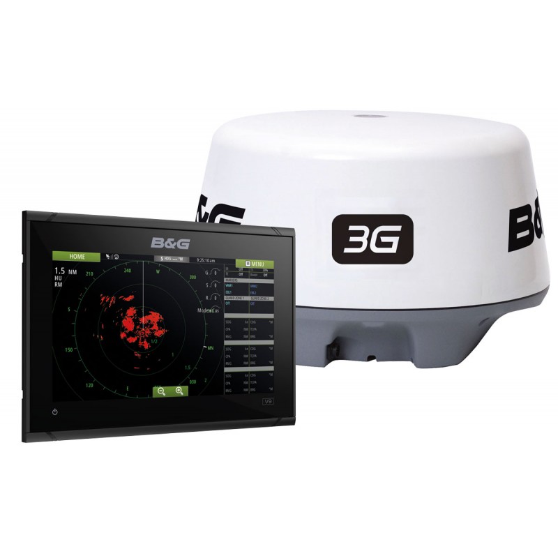 B&G Vulcan 9 with 3G Radar Bundle