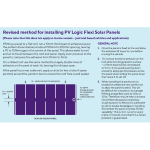 Solar Technology 100W Flexi Black Solar Panel Kit