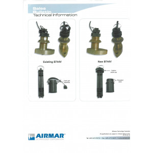 Airmar Paddlewheel and Valve Kit 33-218-02 for B44V, B66V, B66VL, B744V/VL