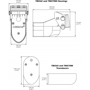 TM265LH Mix & Match CHIRP Ready Transducer